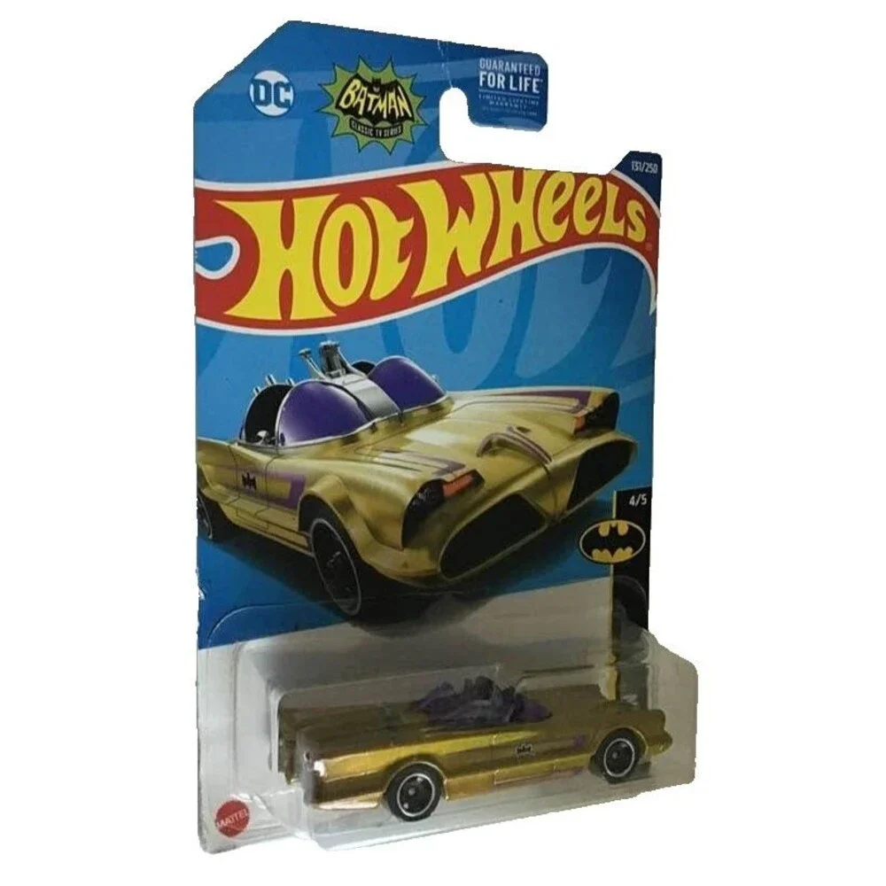 Hot Wheels TV Series Batmobile Batman 4/5 131/250 Gold Purple Diecast NEW